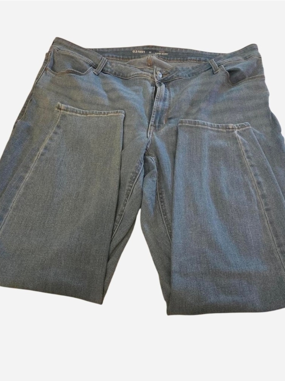 Old Navy Men's Blue-Gray Straight Jeans